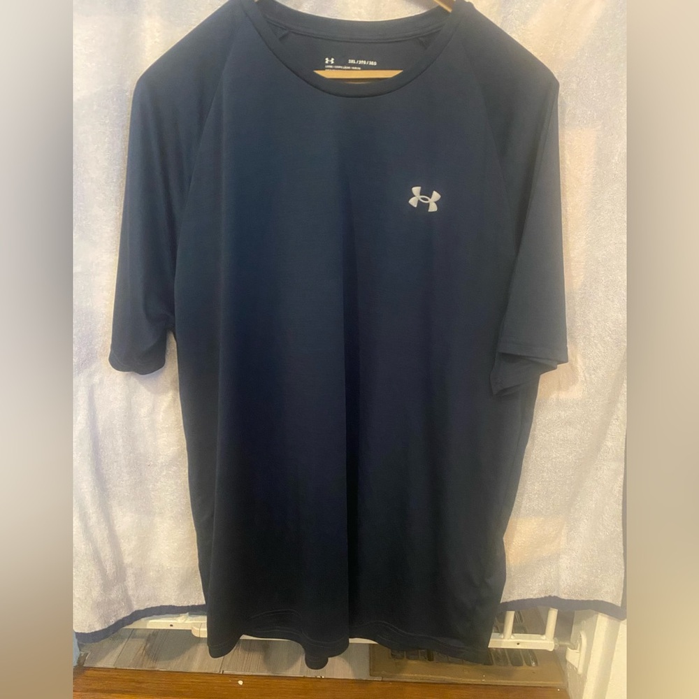 Under Armour Men's Navy Blue Tee Men’s 3XL